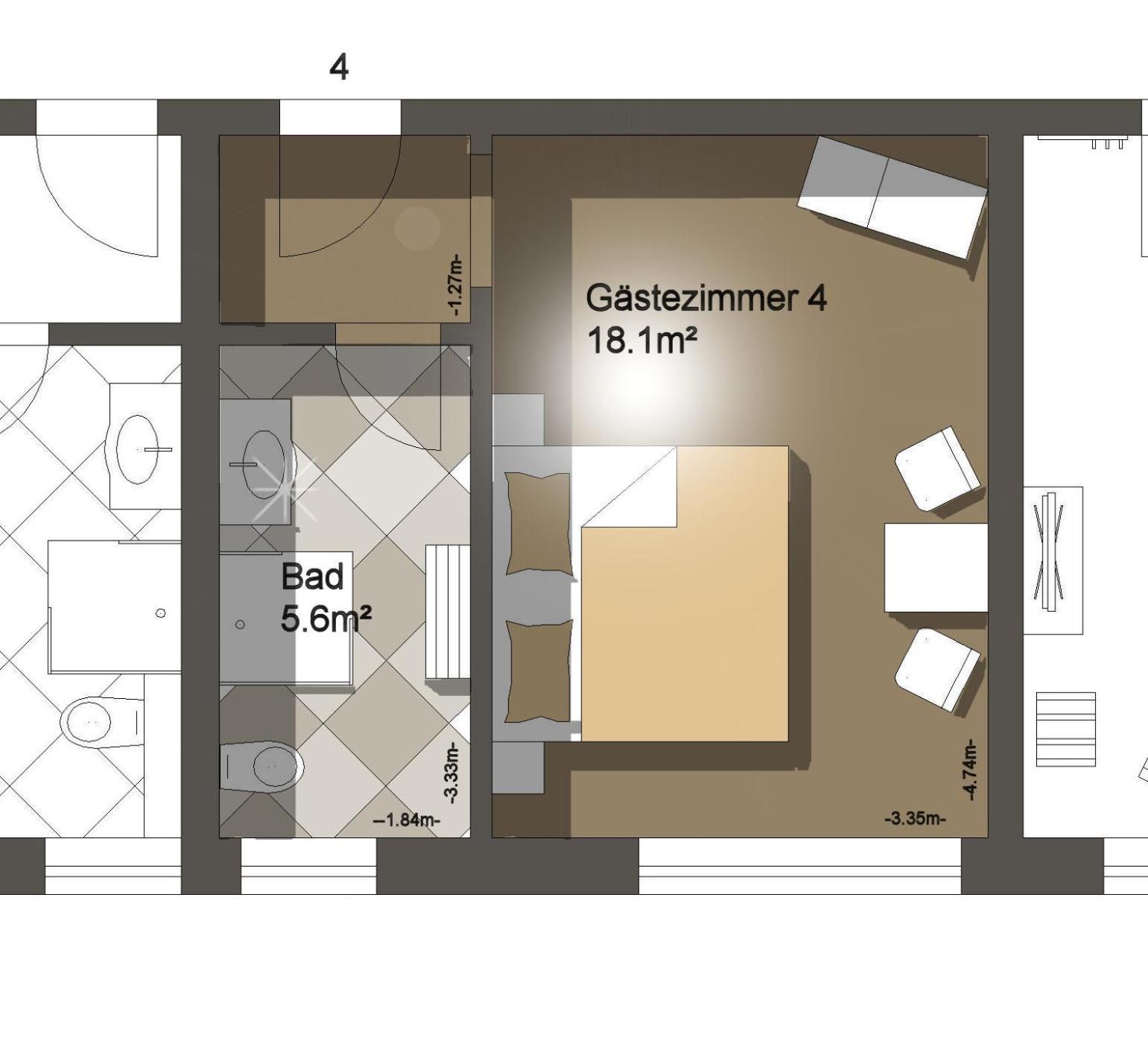 Pension Ruessel-Pub Sangerhausen Chambre photo